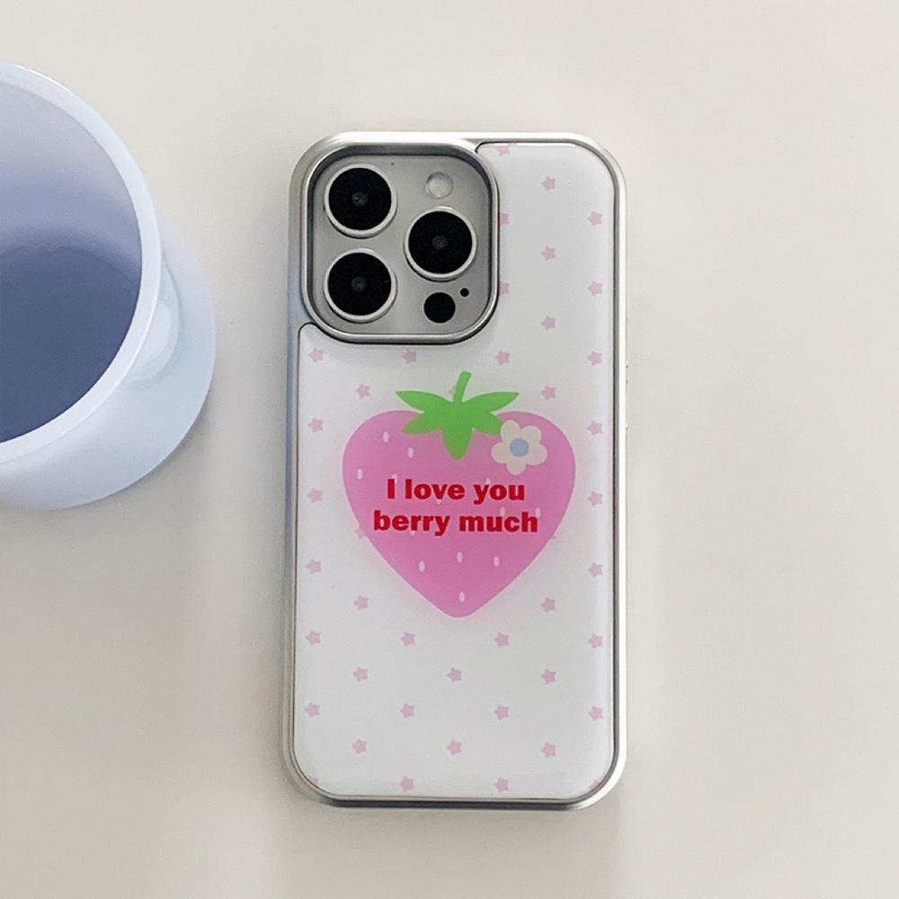 [실버에폭시] BERRY MUCH SILVER EPOXY CASE