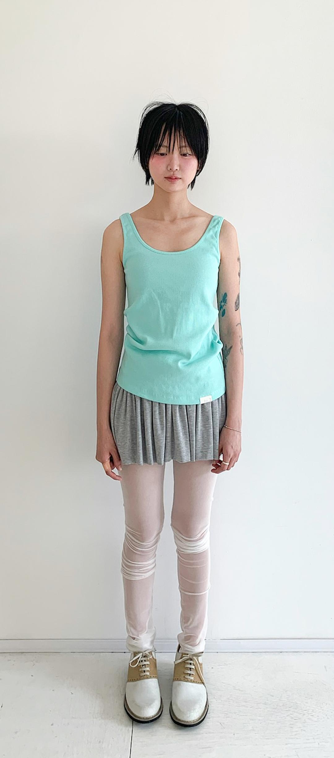 [fe.3] basic sleeveless (mint)