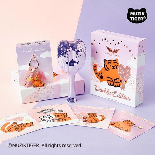 탱글엔젤(TANGEL ANGEL)  무직타이거 트윙클 에디션(키링+브러쉬+스티커4종) - 후기 | 무신사