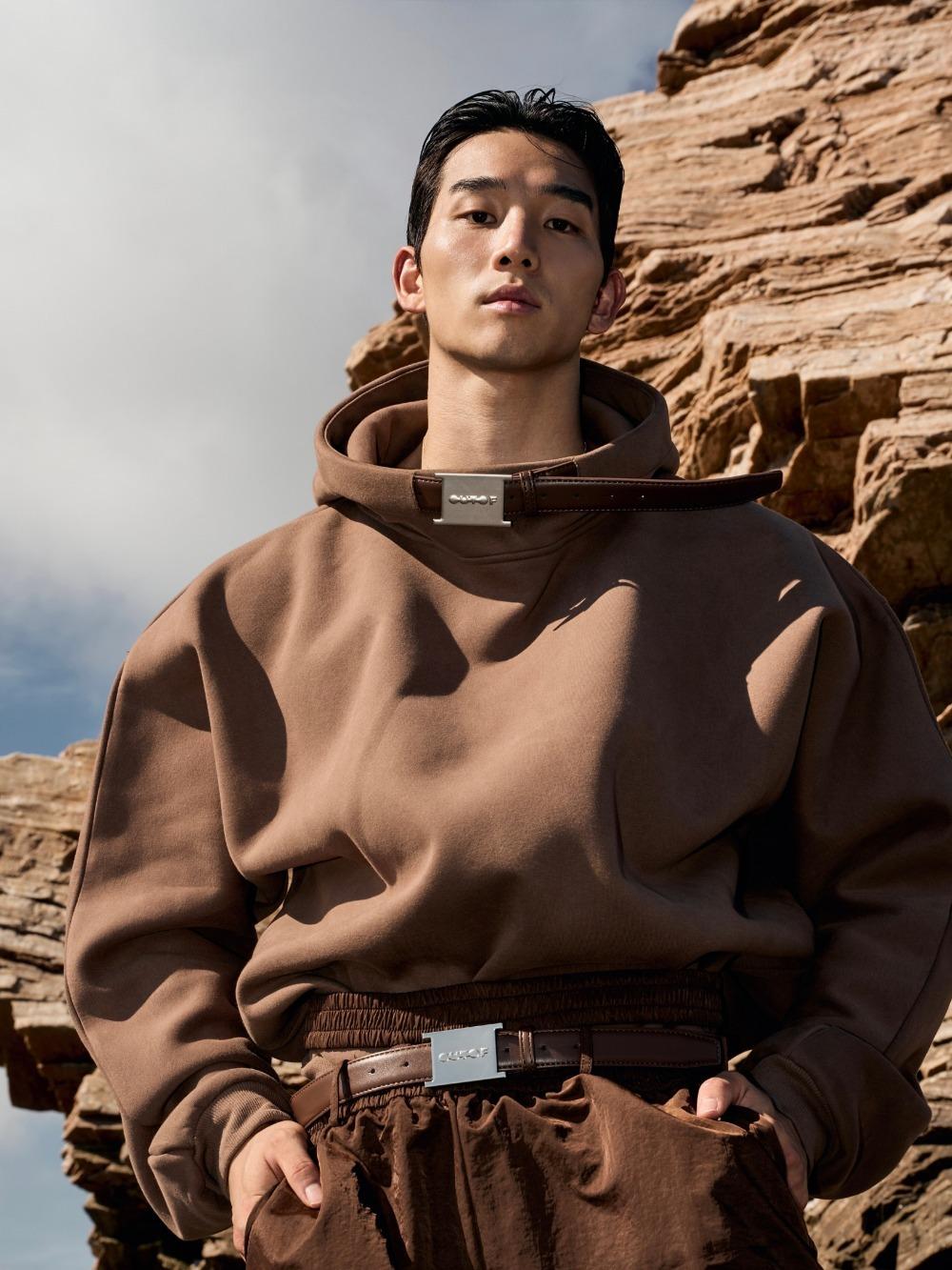 Belt Neck Hoodie [25 FW]