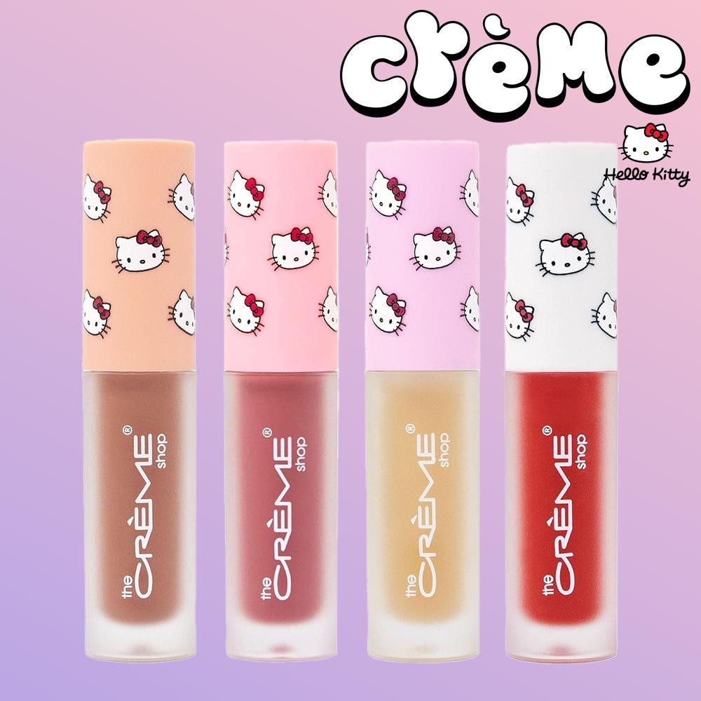 [4개] 헬로키티 산리오 립 틴트 세트 립틴트 카와이 키스 립 오일