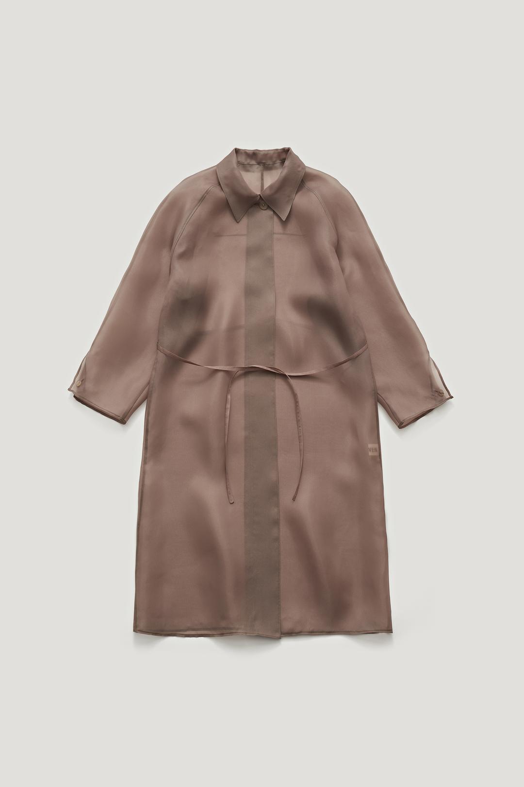 CARDIFF BACK DART COAT_BROWN / ₩248,000