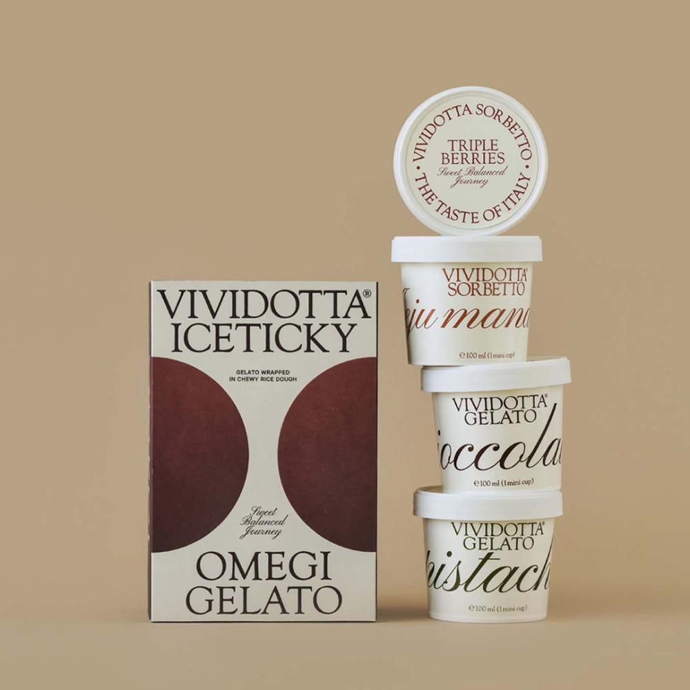 비비도따 피콜로 세트 (아이스티키 1박스 + 미니컵 4개)