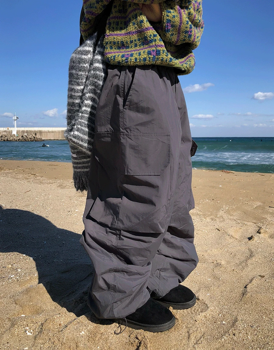 [한파전용/3온스] 노르 스키 카고 패딩 팬츠 (2color)