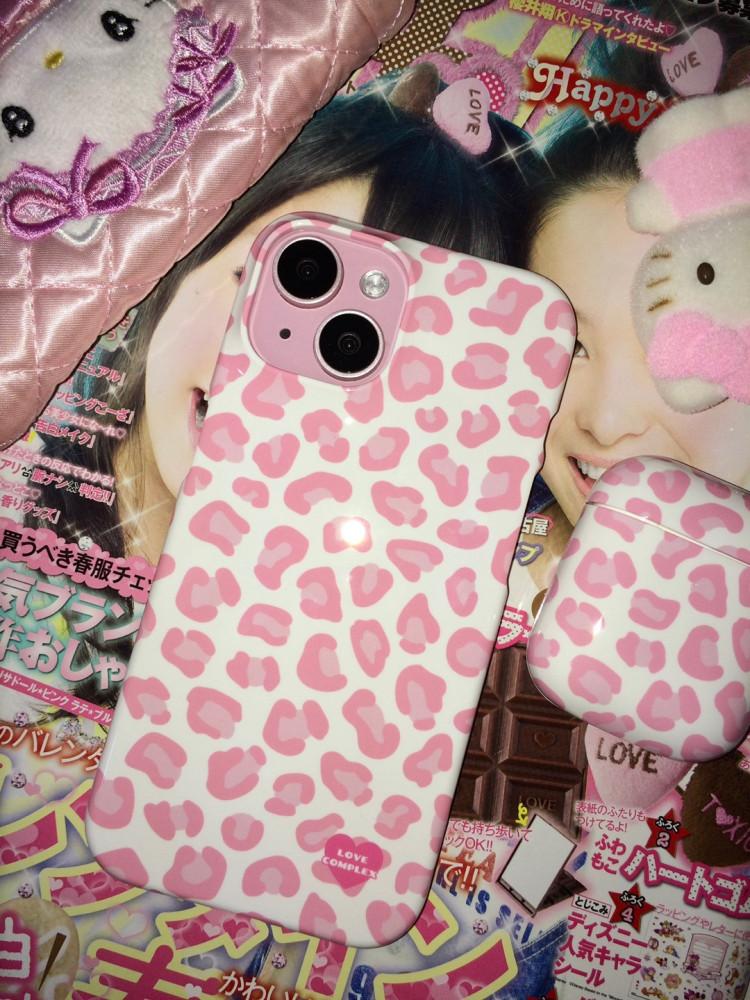 strawberry leopard hard phone case iphone5