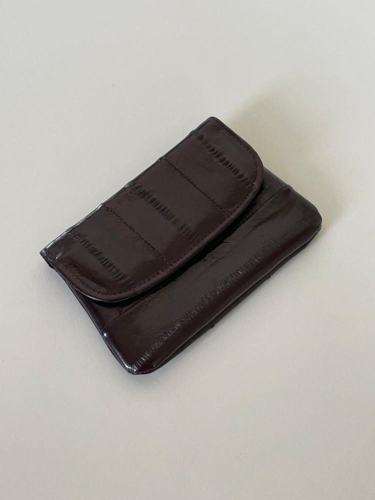 (앤디앤) 크루아상 미니지갑 - 딥브라운