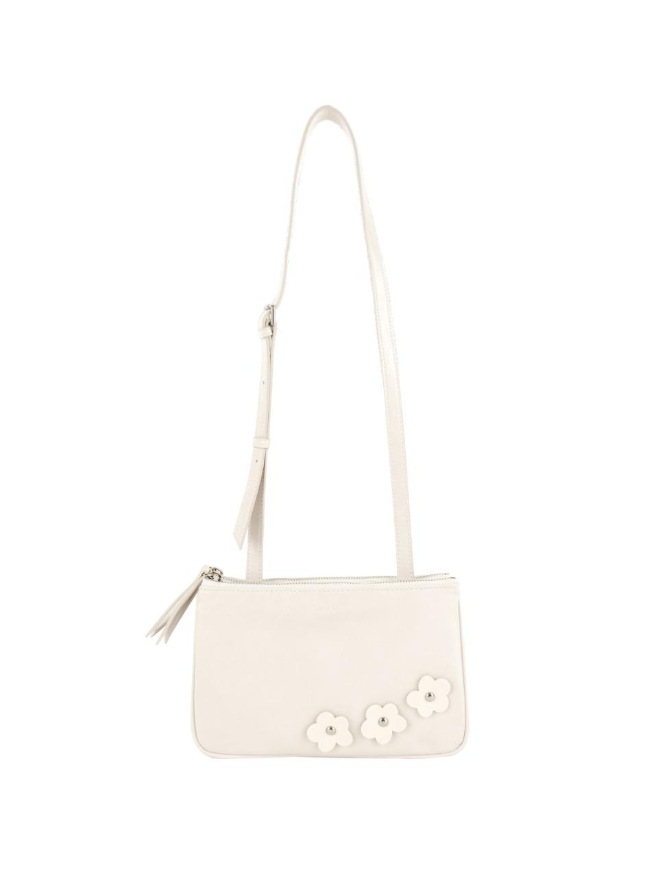Bohemian floral twin bag_ivory