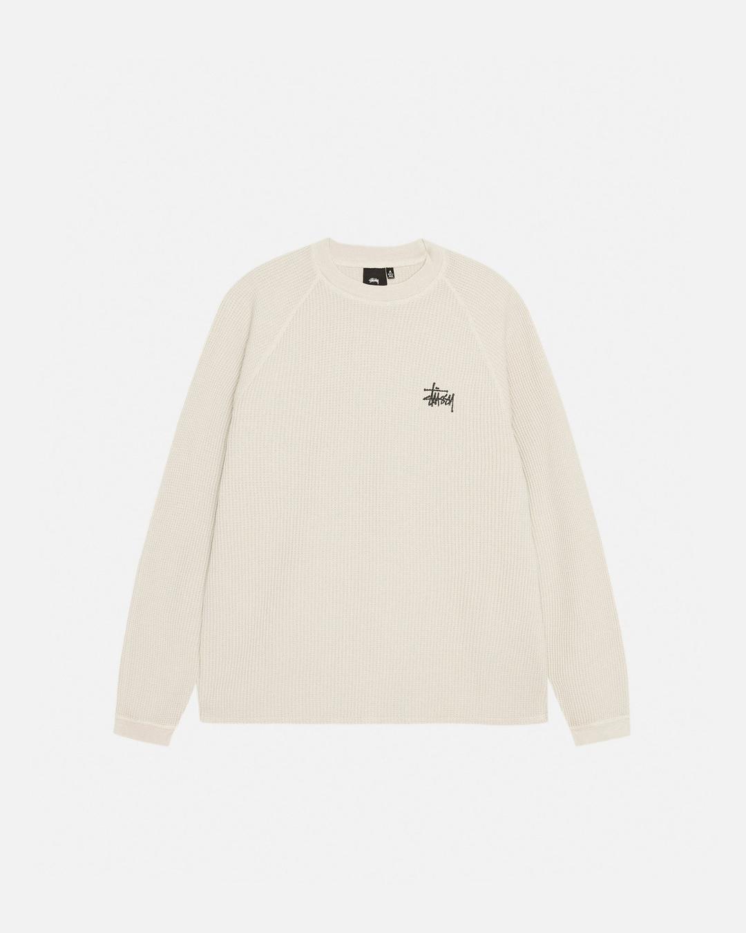 RAGLAN THERMAL LS CREW - Bone / XS