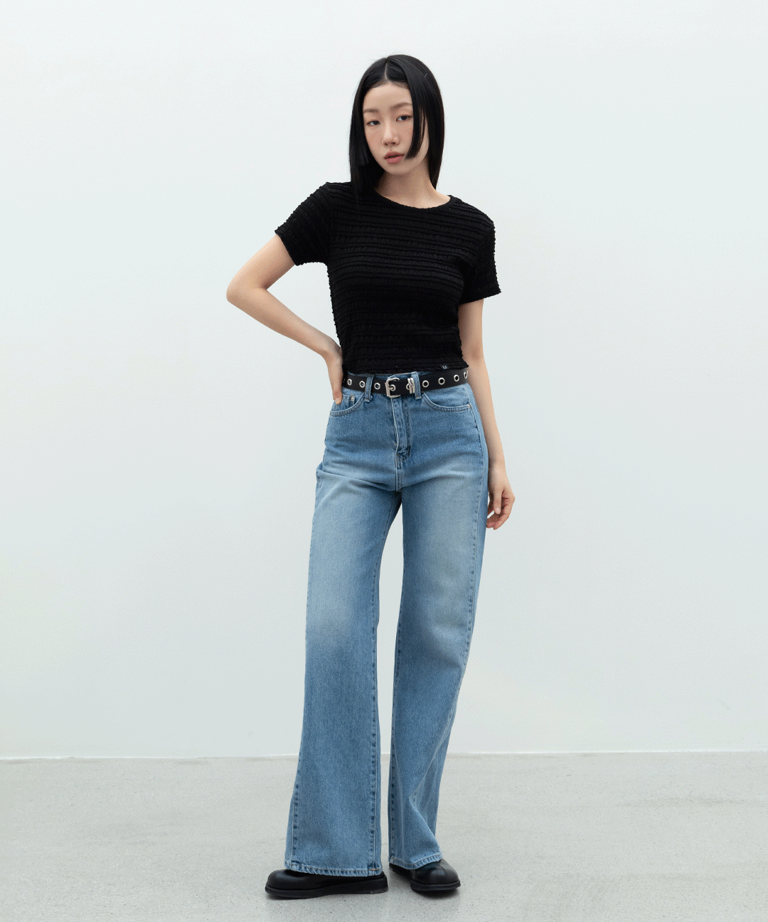 30MM POINT RING EYELET BELT