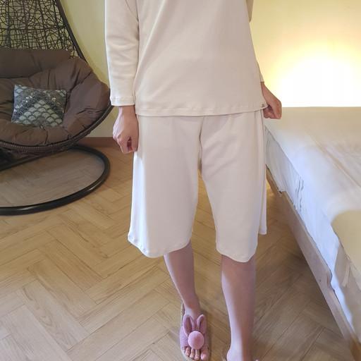 부드러운 오가닉면 칠부바지