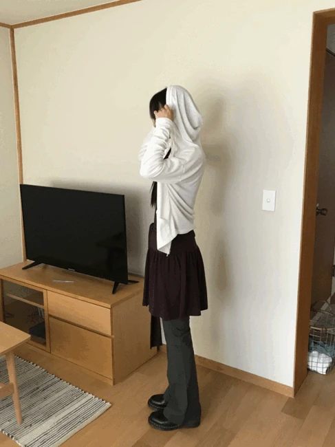 new 5% discount! [only salt] 린넨 후드 집업