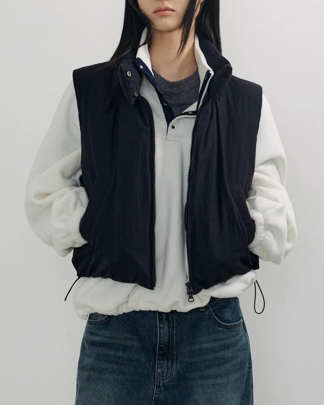 Cope 콥 패딩 베스트 - black