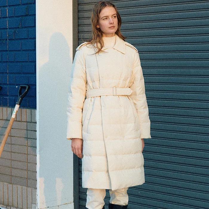 [여울 PICK][오늘출발] Vienna Trench Duck Down,CREAM