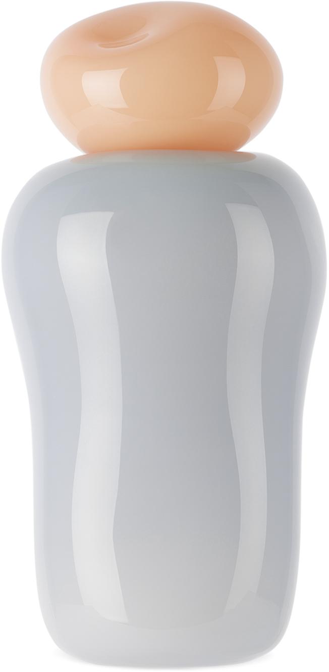 오렌지 & 블루 봉봉 메가 화병