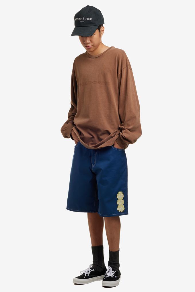 PABLO CANO BROWN LOOSE LS TSHIRT
