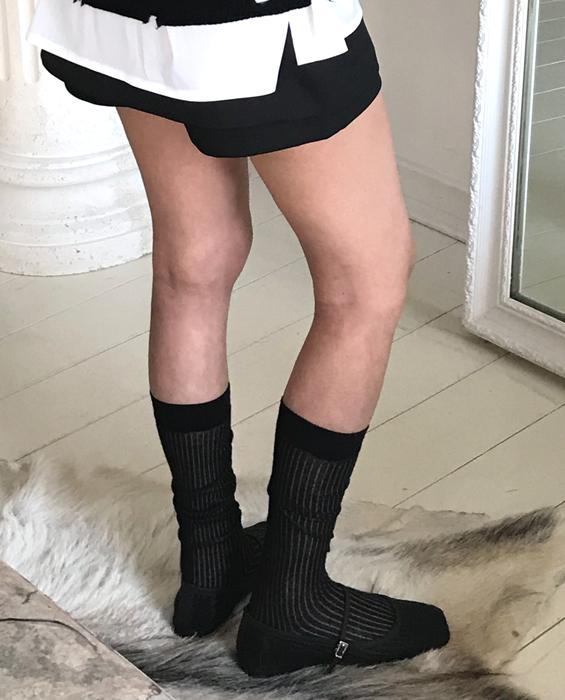 시스루 골지 삭스 2col [바로배송]