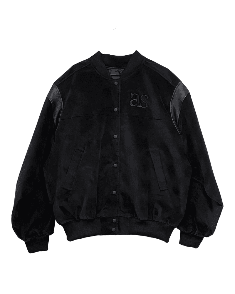 as”on Migos varsity jacket