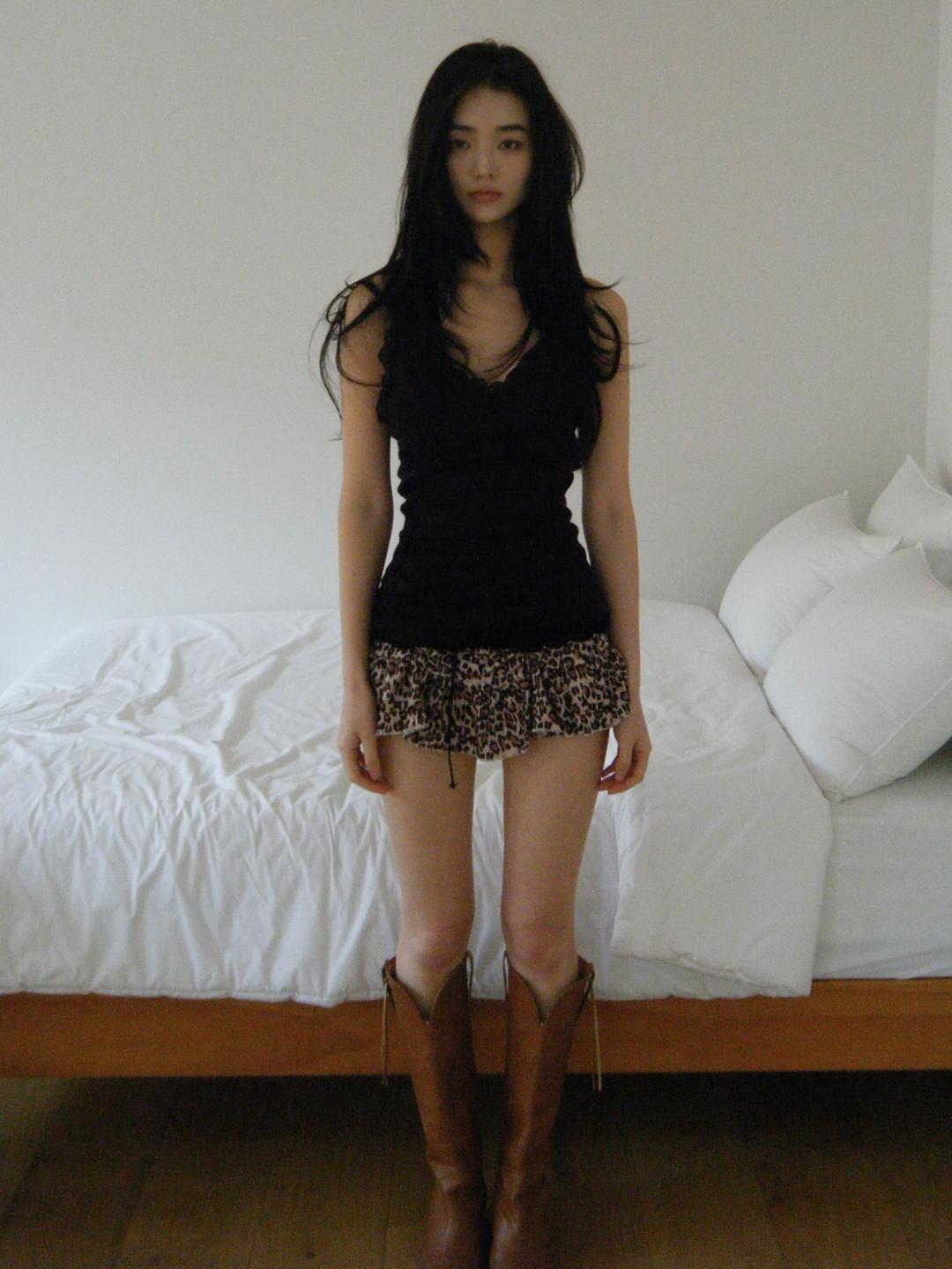 [5/12 예약 발송] leopard mini skirt