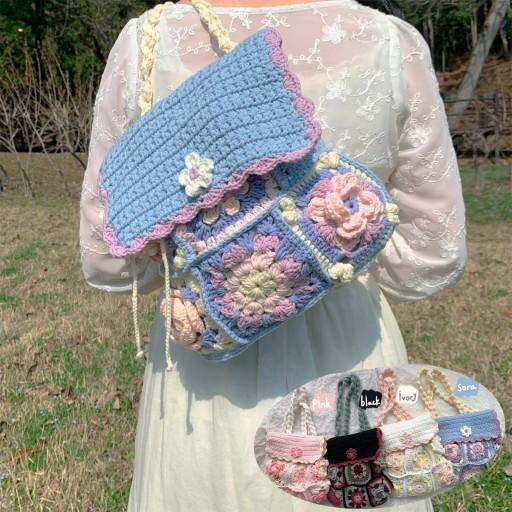 Patchwork Backpack[4colors!]