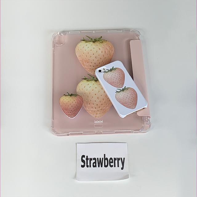 strawberry iPad case