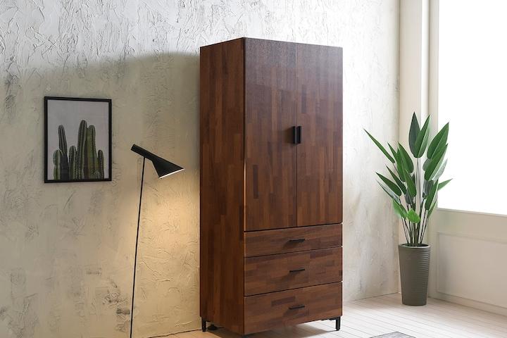 패런트 멀바우 800 3단 서랍형 옷장