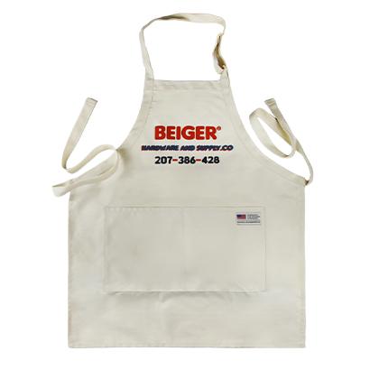 BH Logo apron natural