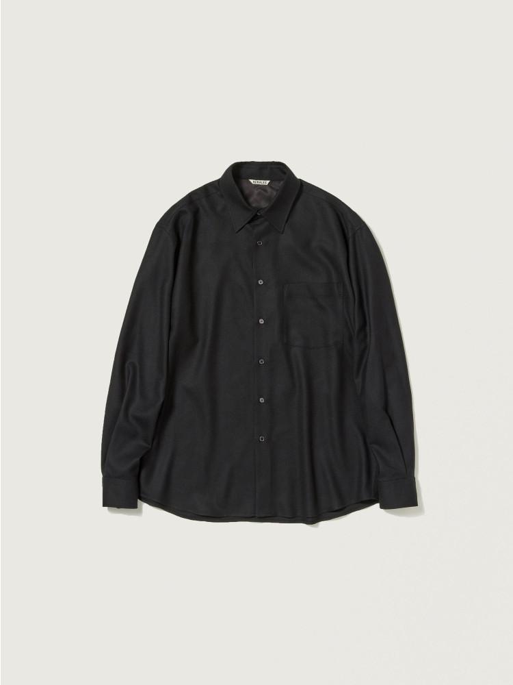 오라리 AURALEE 23FW SUPER LIGHT WOOL SHIRT 슈퍼 라이트 울 셔츠