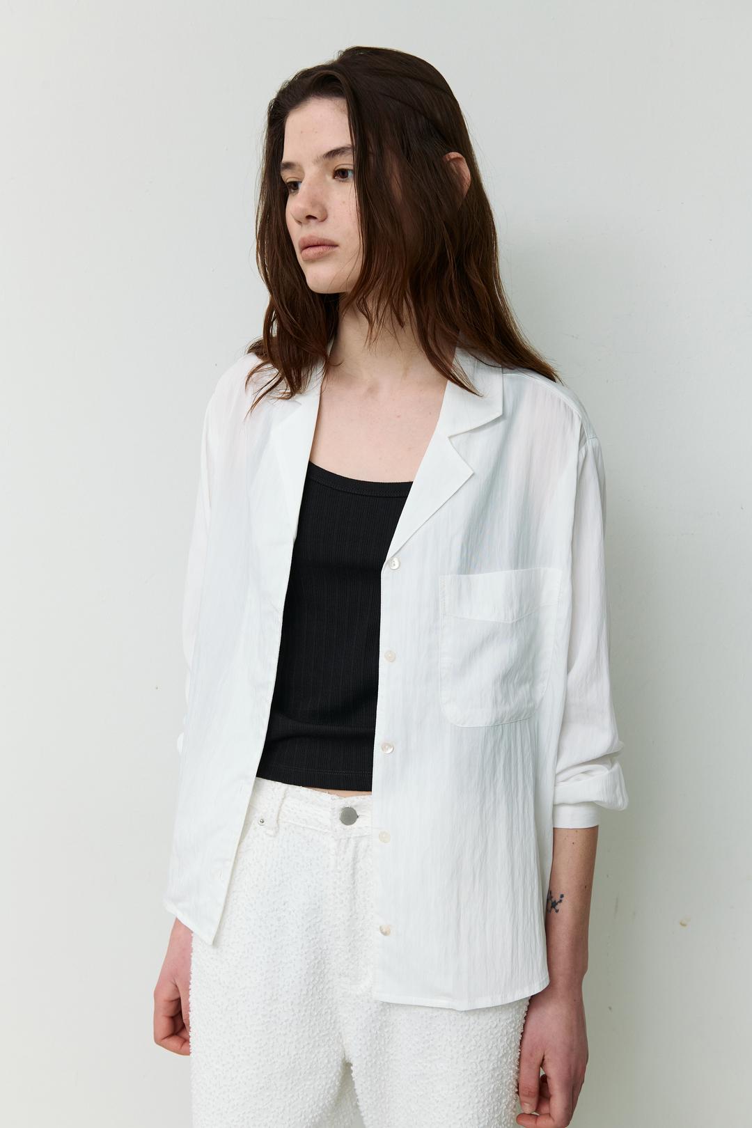 [6차] Anna shirt (white)