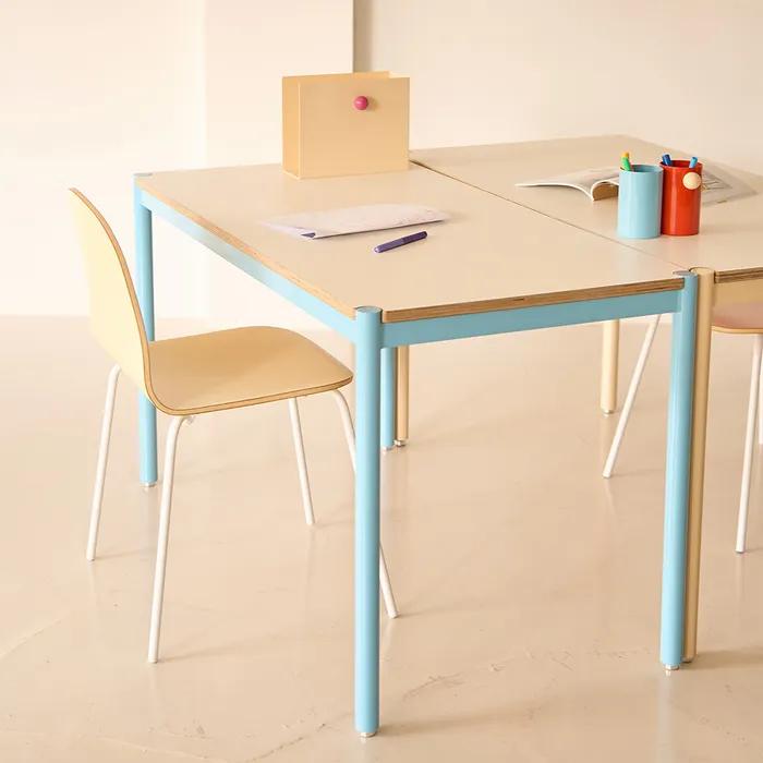 일자형 양면 책상