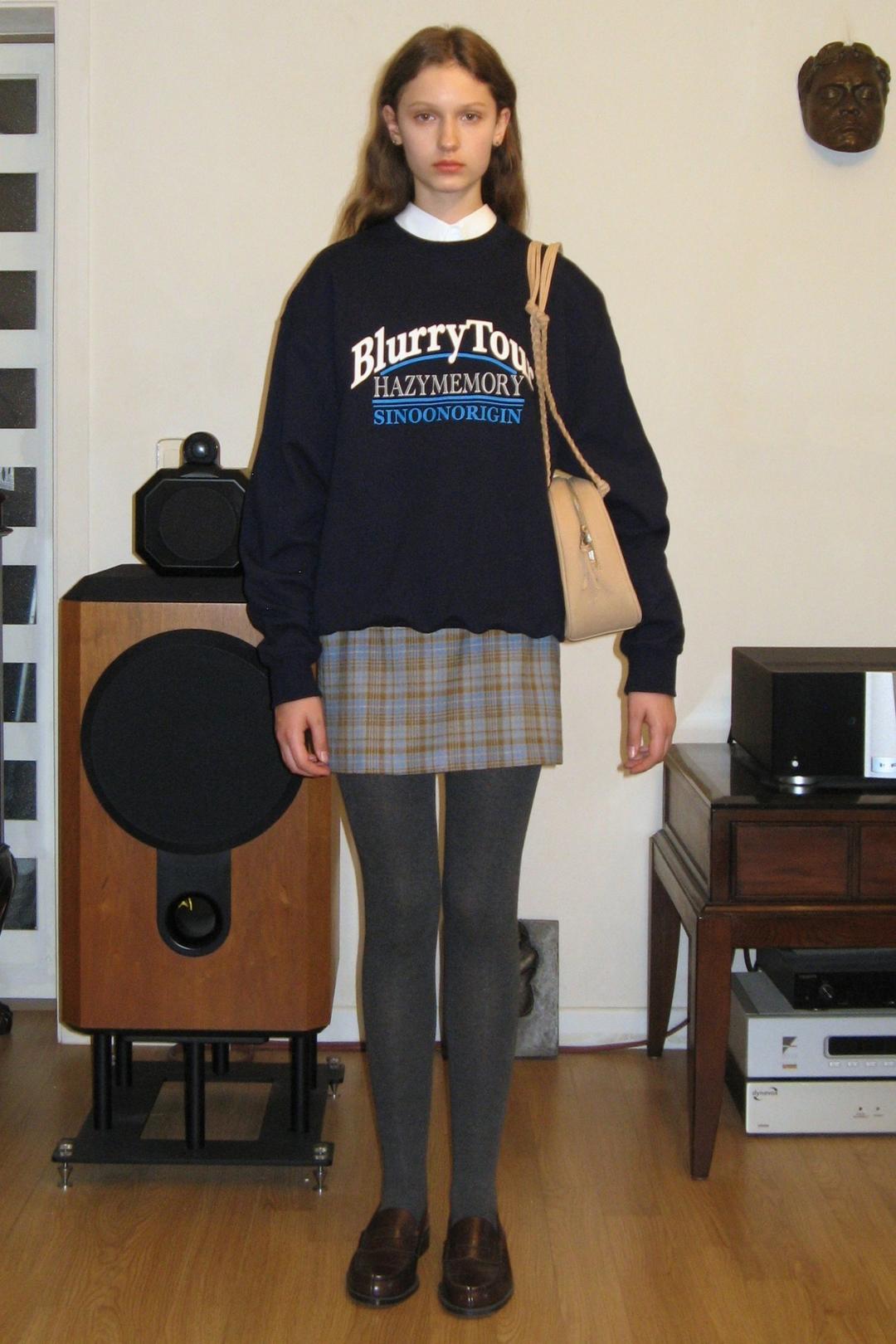 Blurry Tour Sweatshirt (Navy)