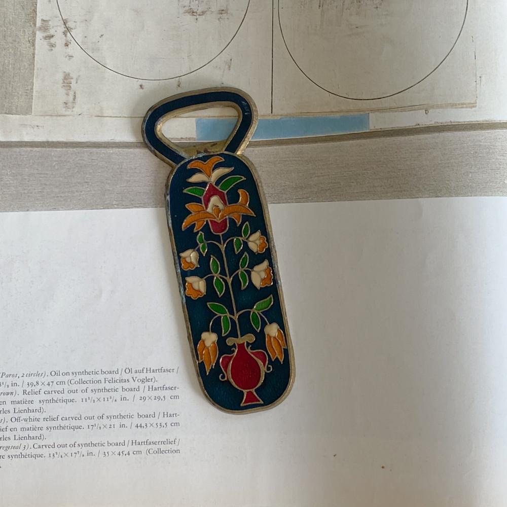 그리스 빈티지 에나멜 오프너