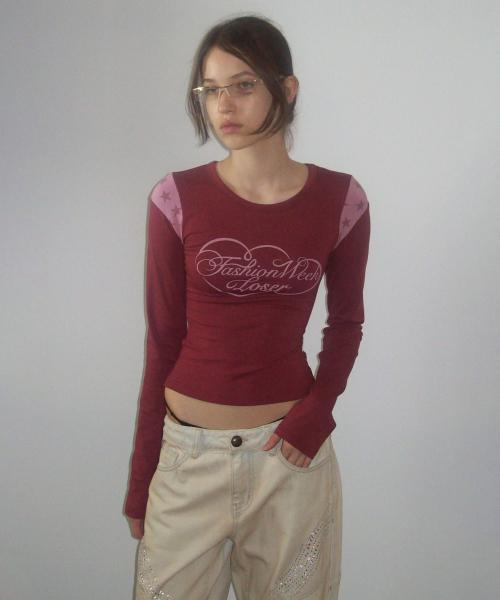 Star Band Tee Strawberry