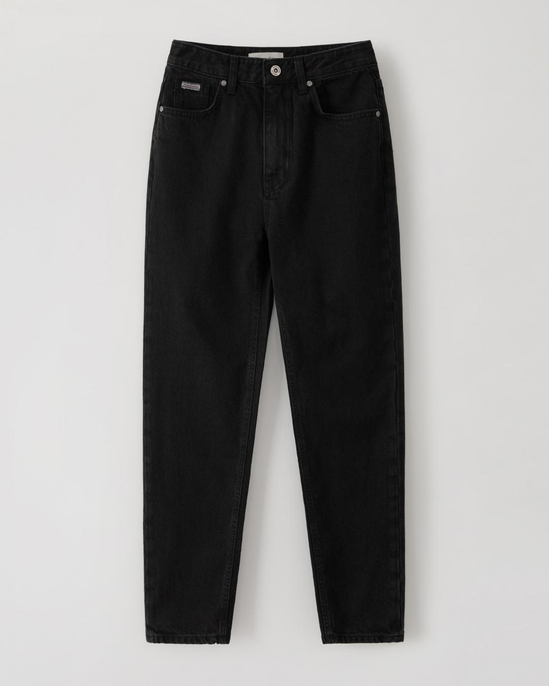 나탈리 스트레이트 데님 - black