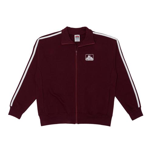 스웨트 트랙 자켓 버건디