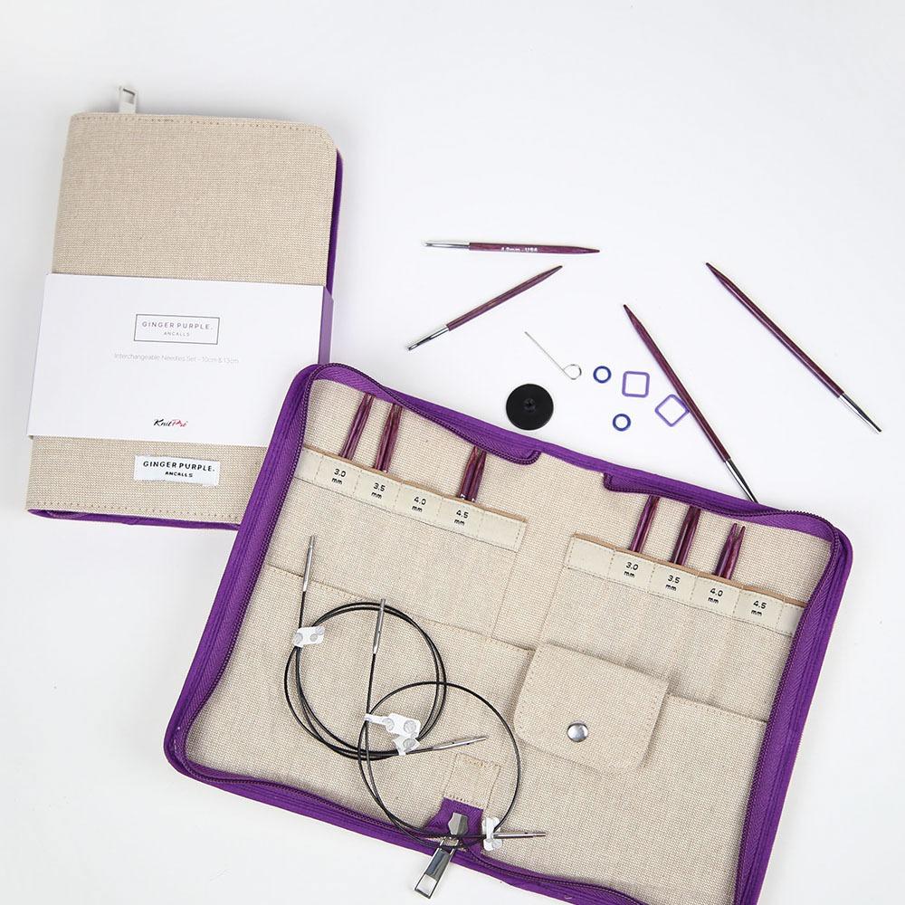[니트프로] 진저 퍼플 조립식바늘세트 (Ginger Purple Set) Only 앵콜스 스페셜에디션