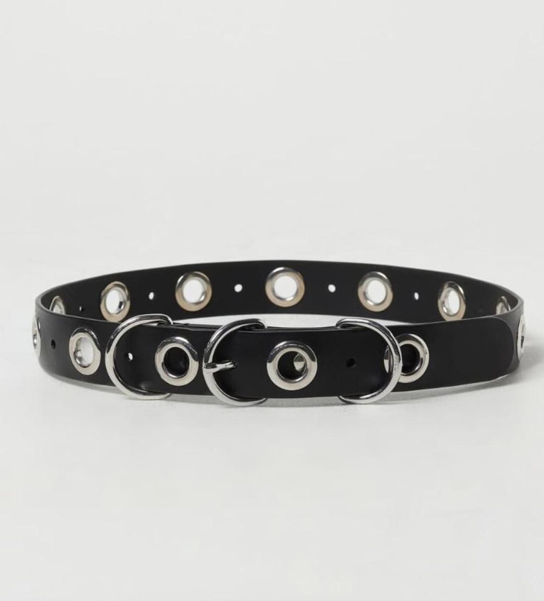 032c EYELET BELT Black | 후루츠패밀리