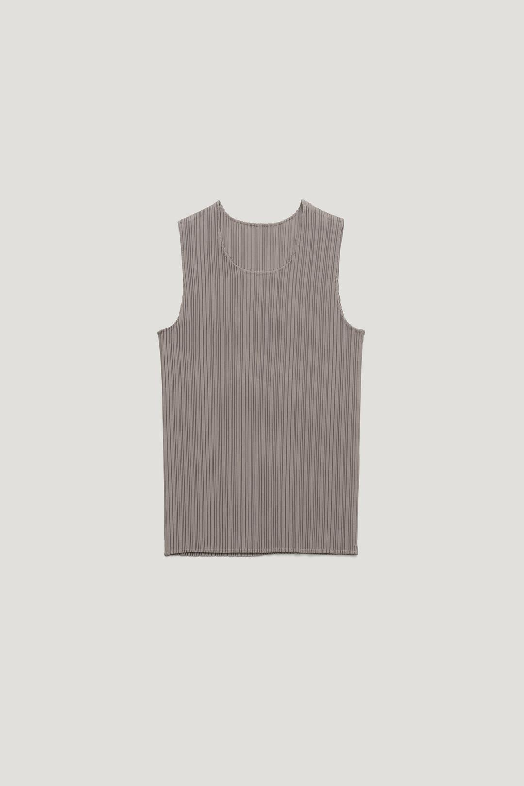 PLEATS SLEEVELESS_MINERAL GRAY / ₩98,000