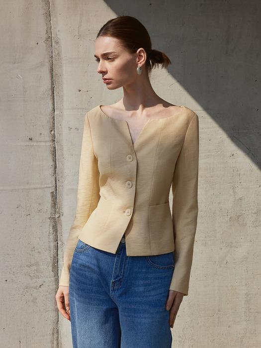 YY_High-end commute waist jacket_2color