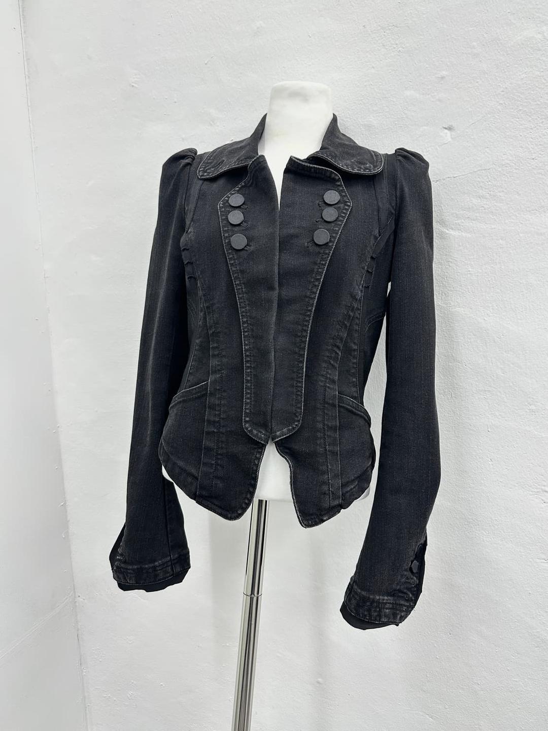 Vintage Dark denim button jacket  | 후루츠패밀리