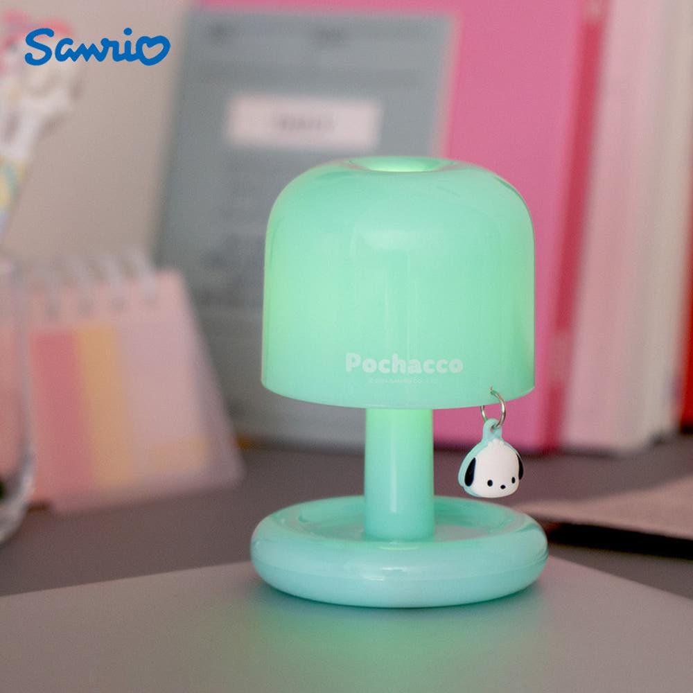 산리오 포차코 쁘띠 무드등 탁상 터치램프 사무실 책상꾸미기 조명 캐릭터 굿즈 소품 트레이