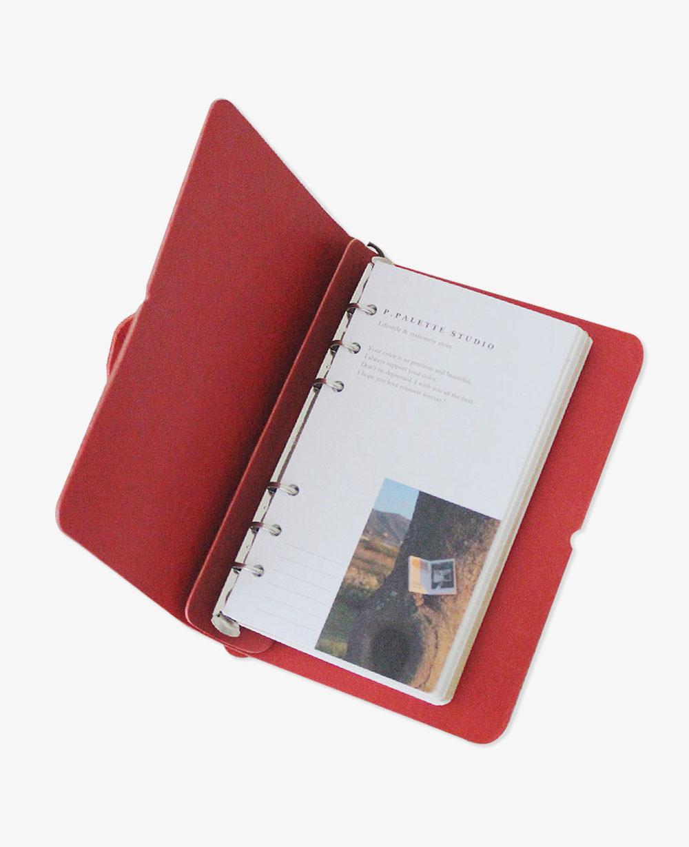 Classic Cherry red diary
