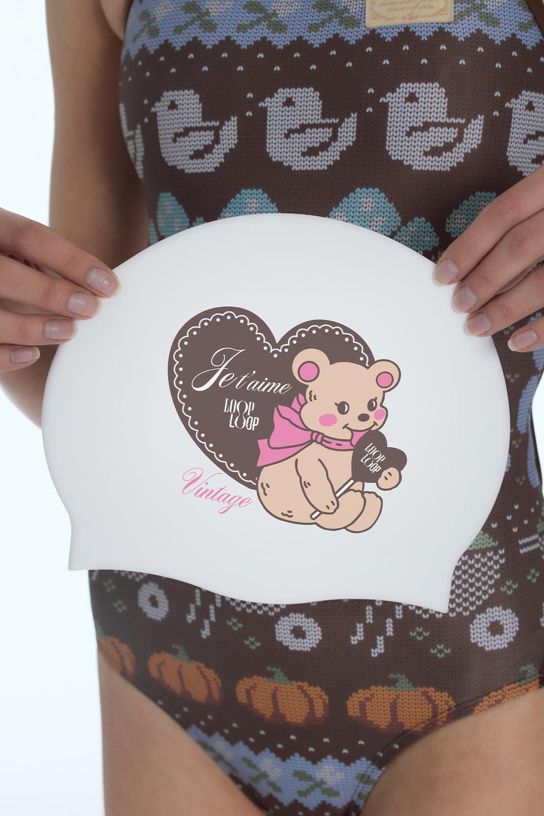 [베이비 테디_브라운] 실리콘 수모