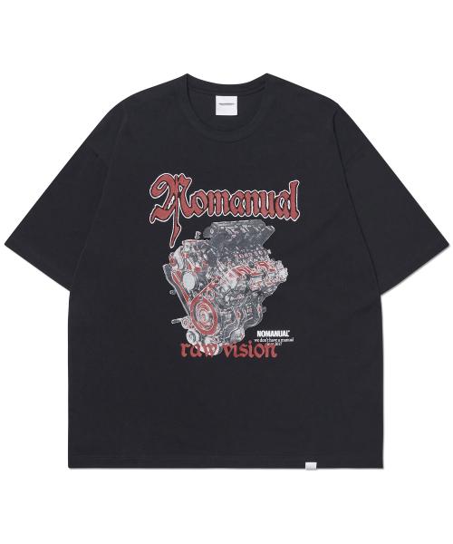 NM ENGINE T-SHIRT - BLACK
