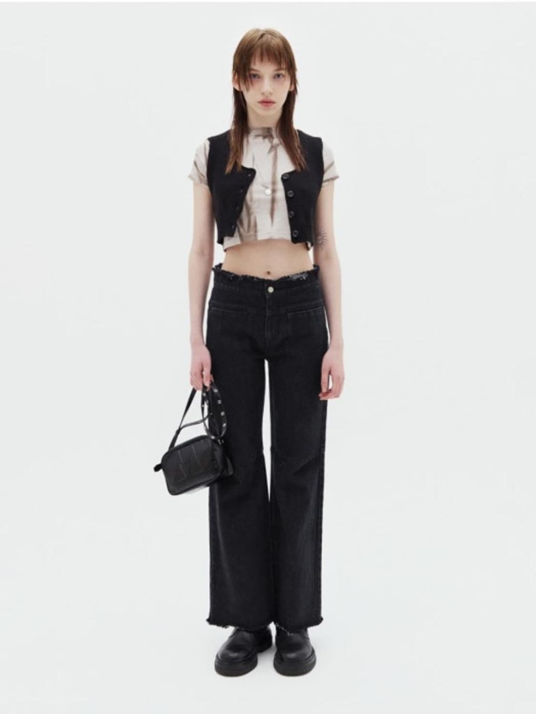 RAW WAIST LINE DENIM PANTS | 후루츠패밀리