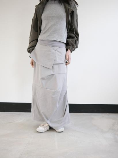 다트 랩 맥시 스커트 (3c)