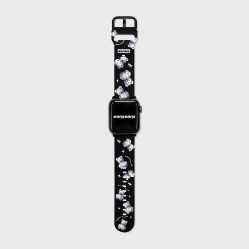 STEEL COVY PATTERN-BLACK(애플워치-스트랩)