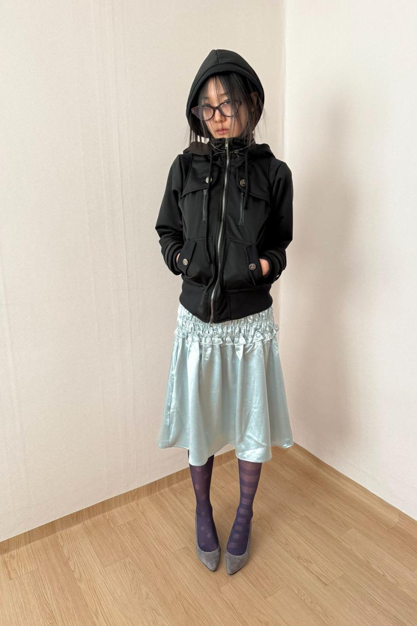 3월 말 순차 출고) shadow double hood zip-up