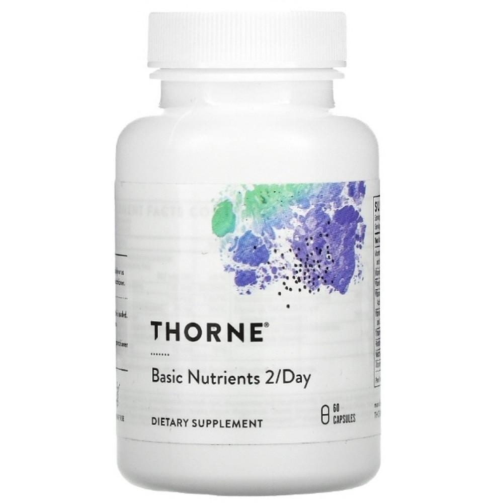 쏜리서치 기초영양소 베이직 뉴트리언트 투퍼데이 60캡슐 [원산지:미국]