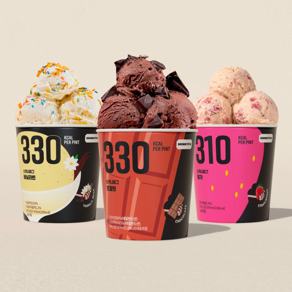 [스키니피그] 파인트 3SET