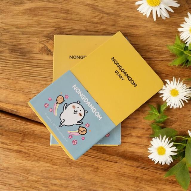 깔끔한 디자인 만년 다이어리 만년 농담곰 캐릭터 다이어리 스케줄러 데일리 플래너